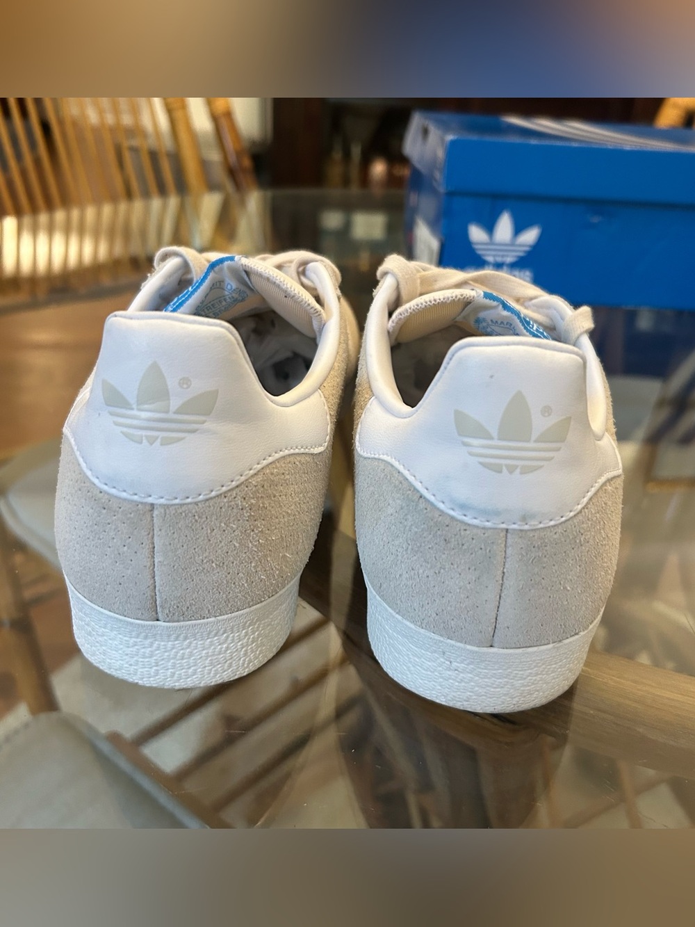 Adidas GAZELLE sneakers size men’s 9.5 - Picture 3 of 10